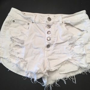 American Eagle Hi Rise Festival Shorts